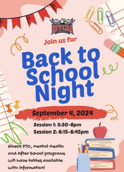 Back to School night